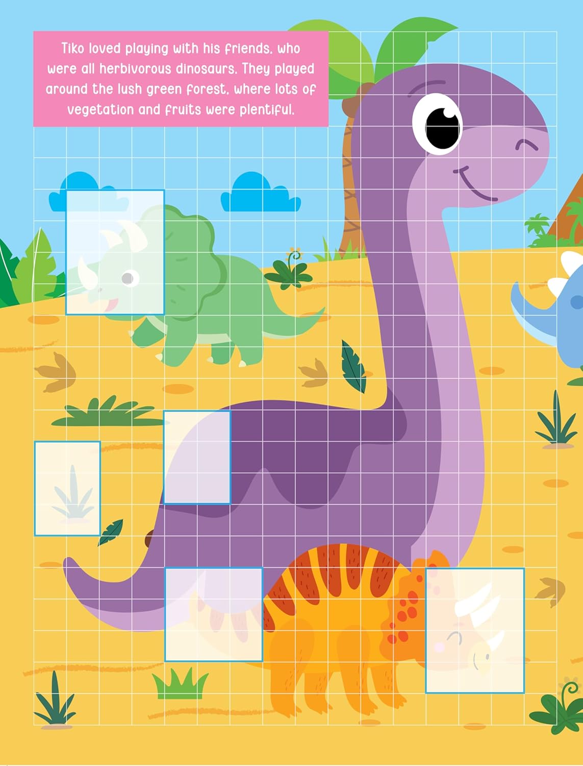 Dreamland 01. Pixel Sticker - Tiko & The Lost T- Rex