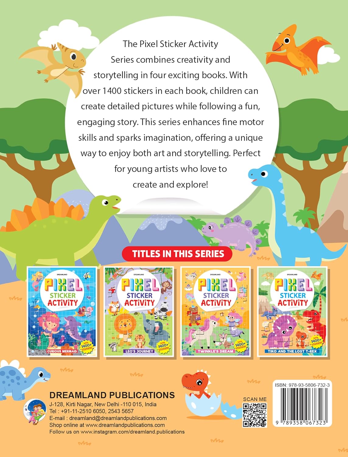 Dreamland 01. Pixel Sticker - Tiko & The Lost T- Rex