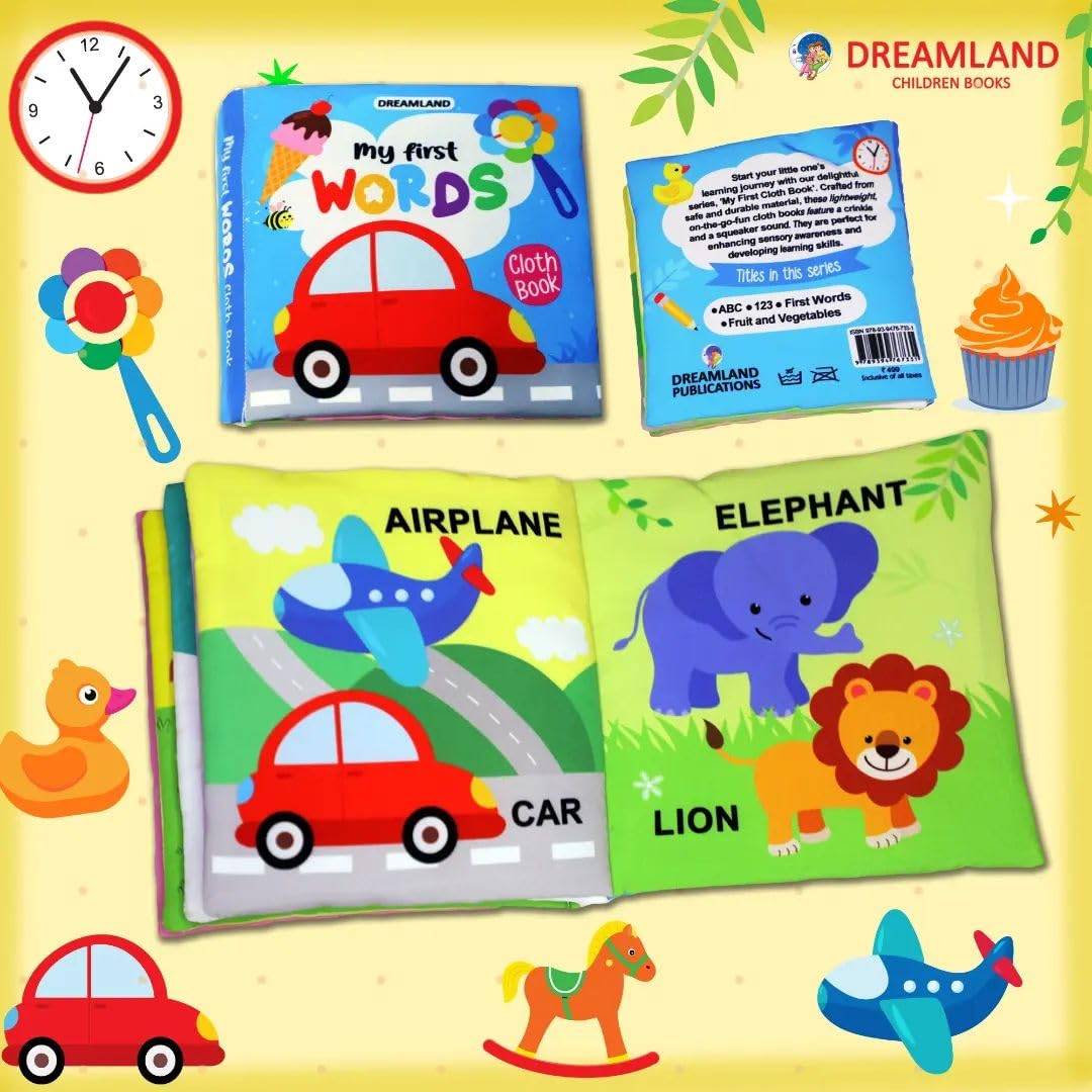 Dreamland 03. Cloth Book - My First Words