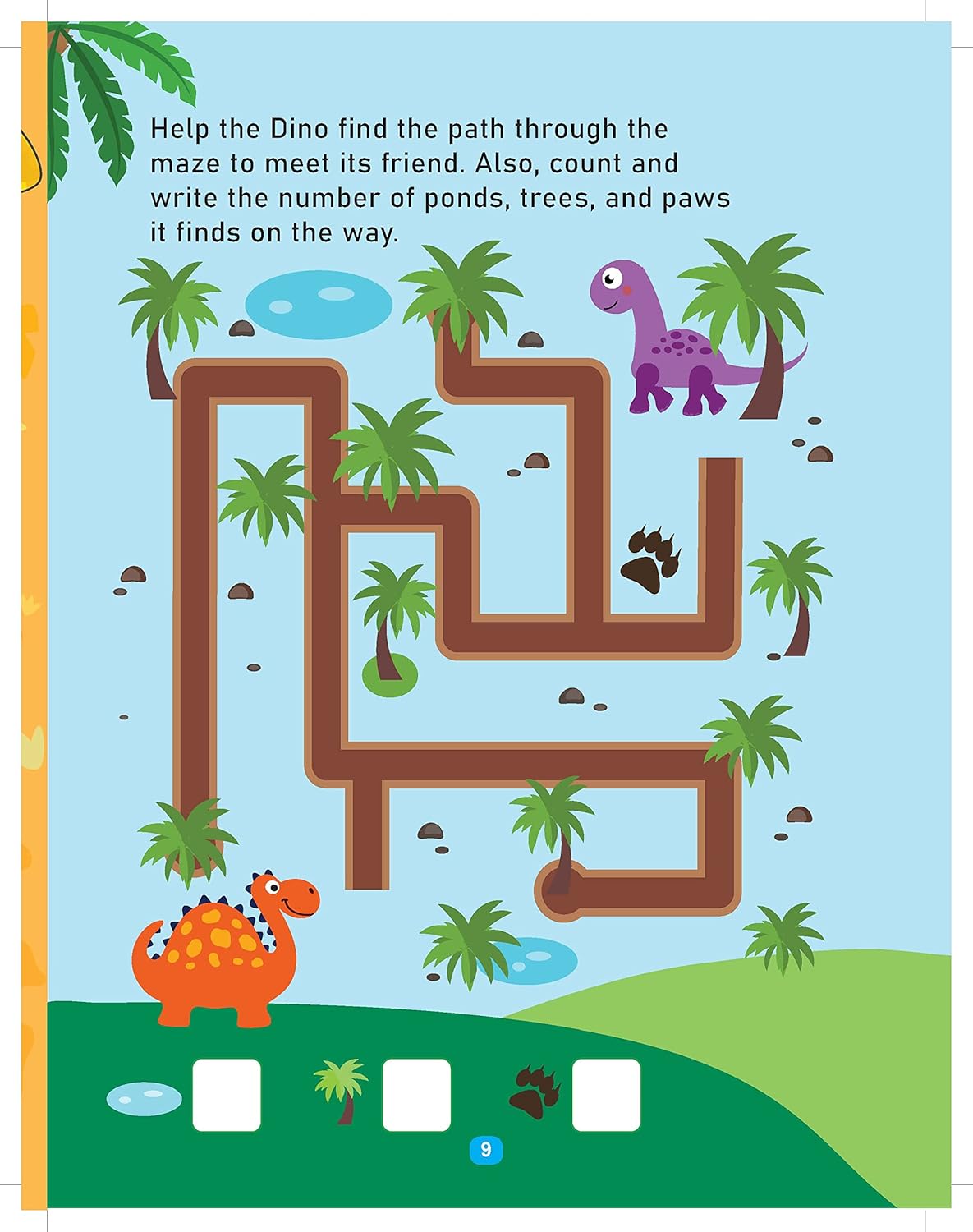 Dreamland 04. Dinosaurs Activity And Colouring Book