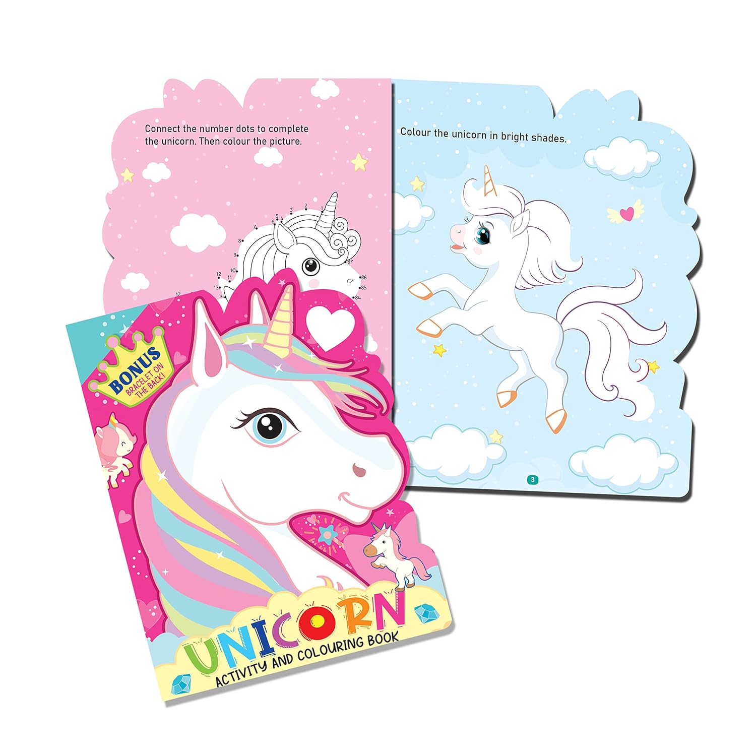 Dreamland 02. Unicorn Activity And Colouring Book