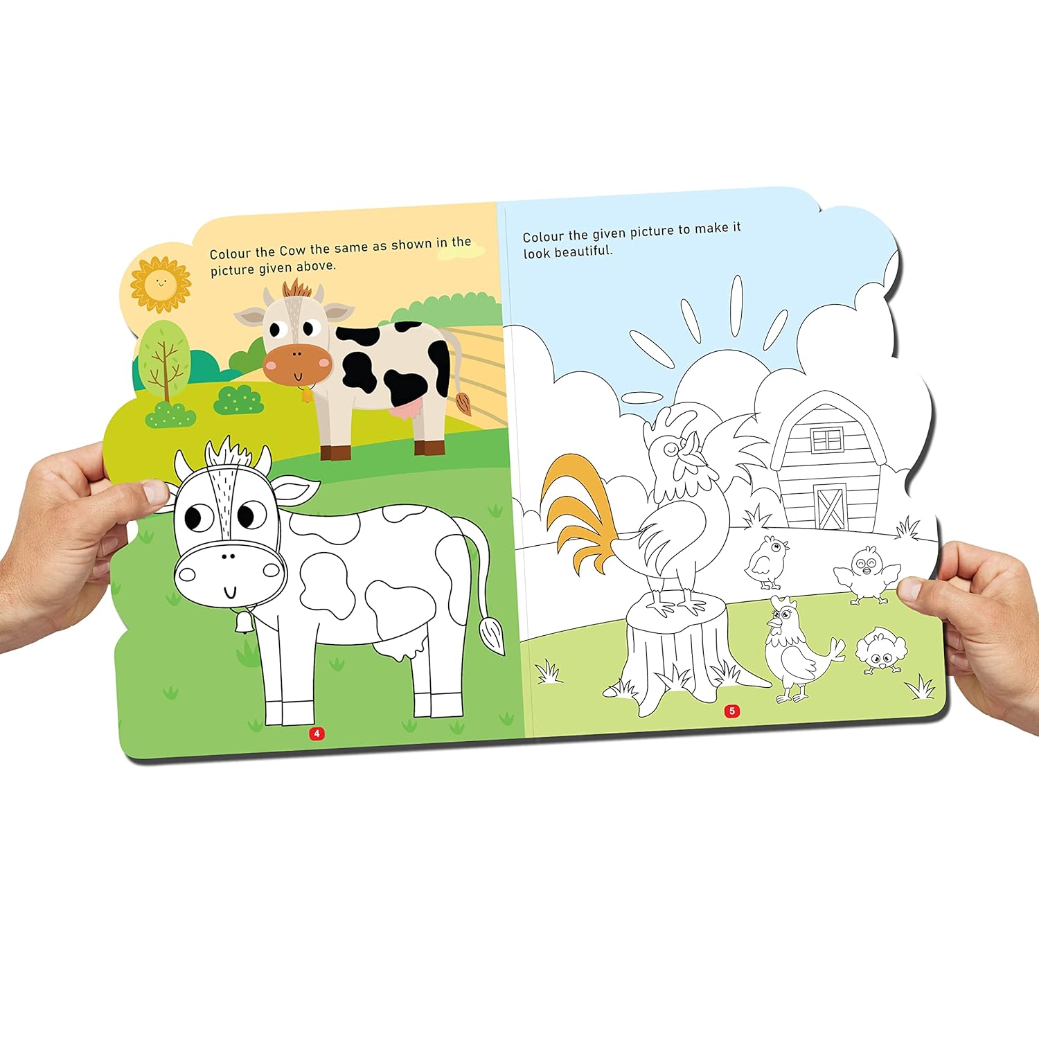 Dreamland 01. Farm Activity And Colouring Book