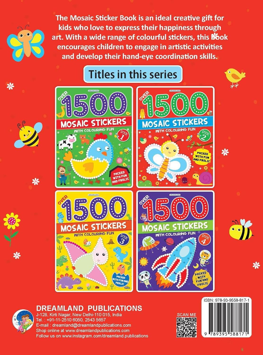 Dreamland 02. 1500 Mosaic Stickers - 2