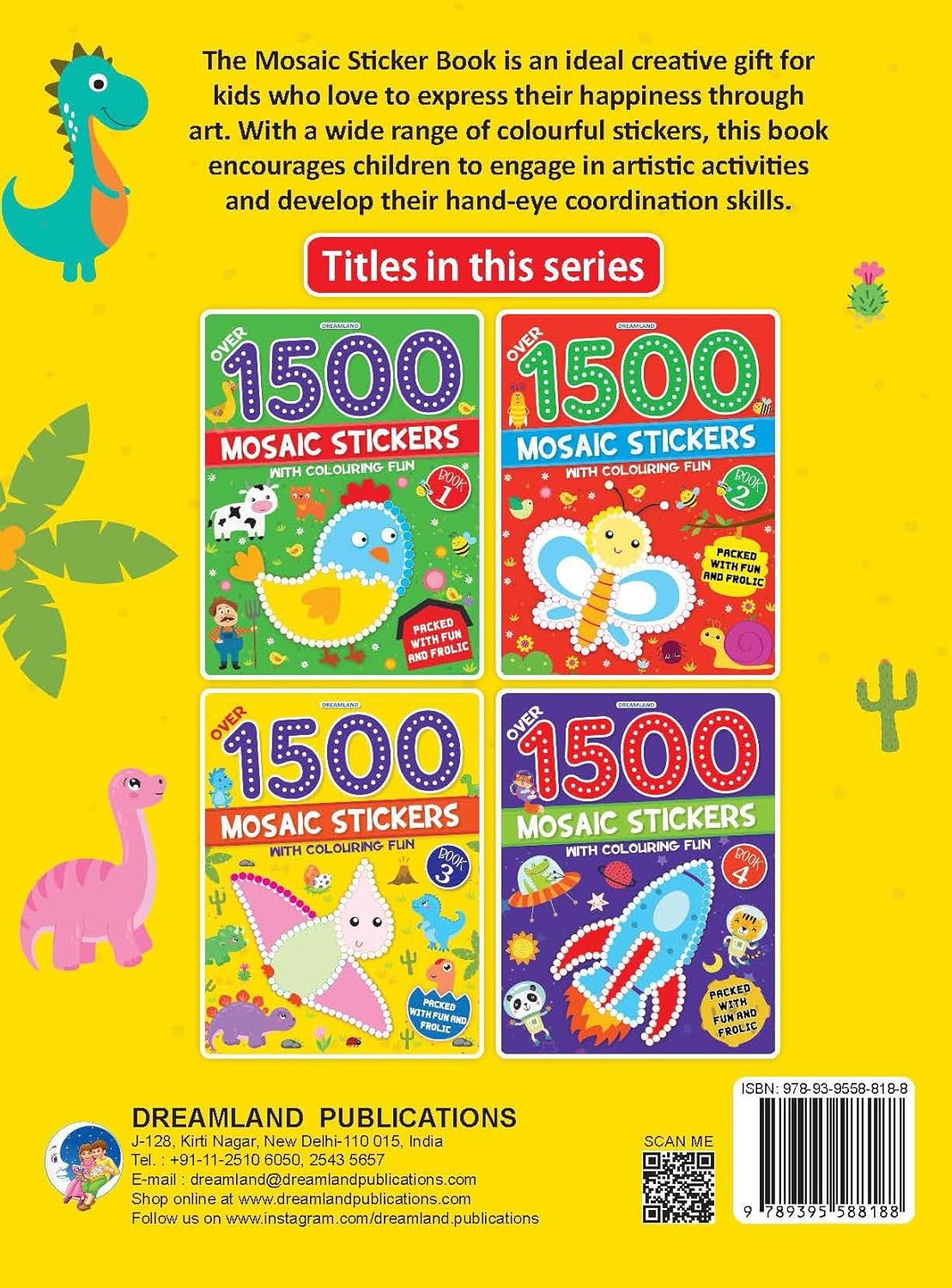 Dreamland 03. 1500 Mosaic Stickers - 3