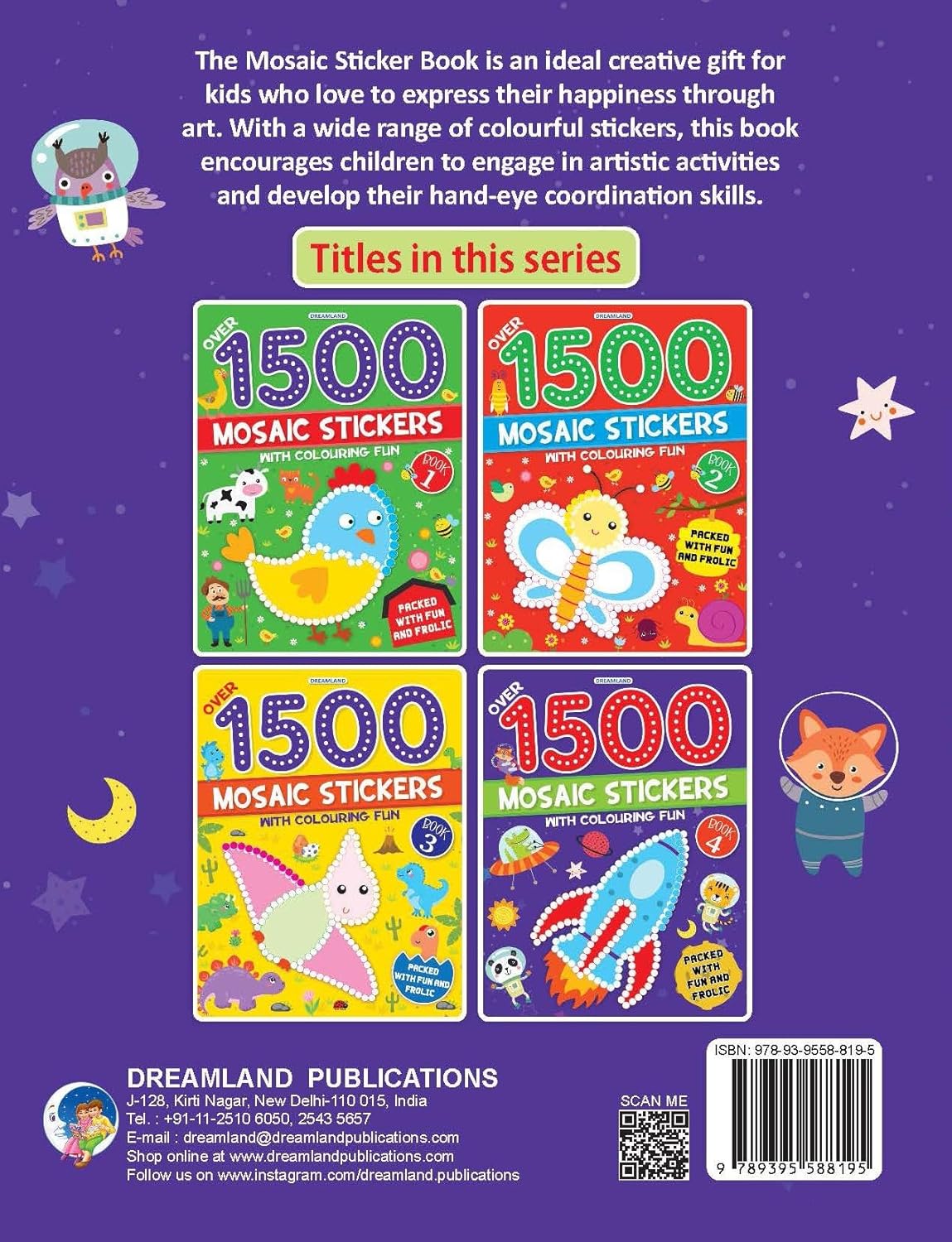 Dreamland 04. 1500 Mosaic Stickers - 4