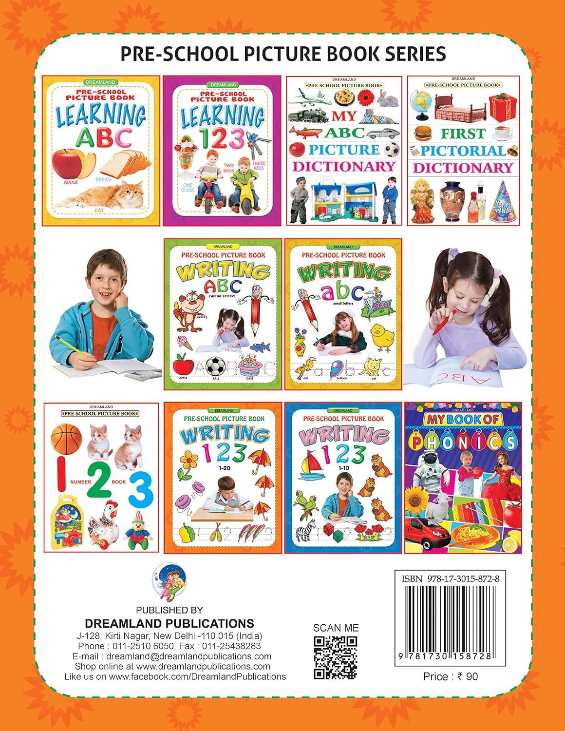 Dreamland 11. Pre School Writing Books - 1 To 20