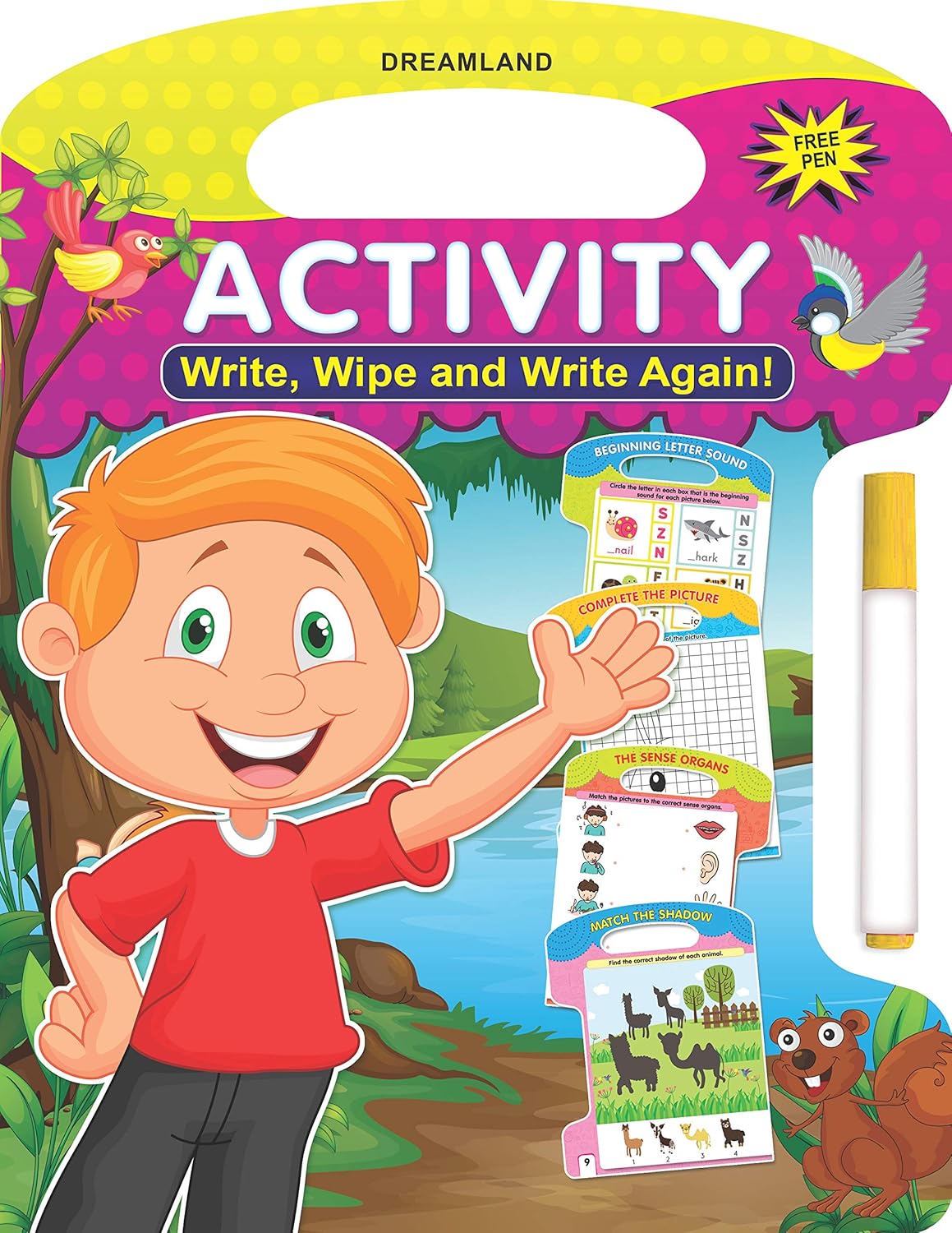 Dreamland 04. Write,Wipe & Again - Activity