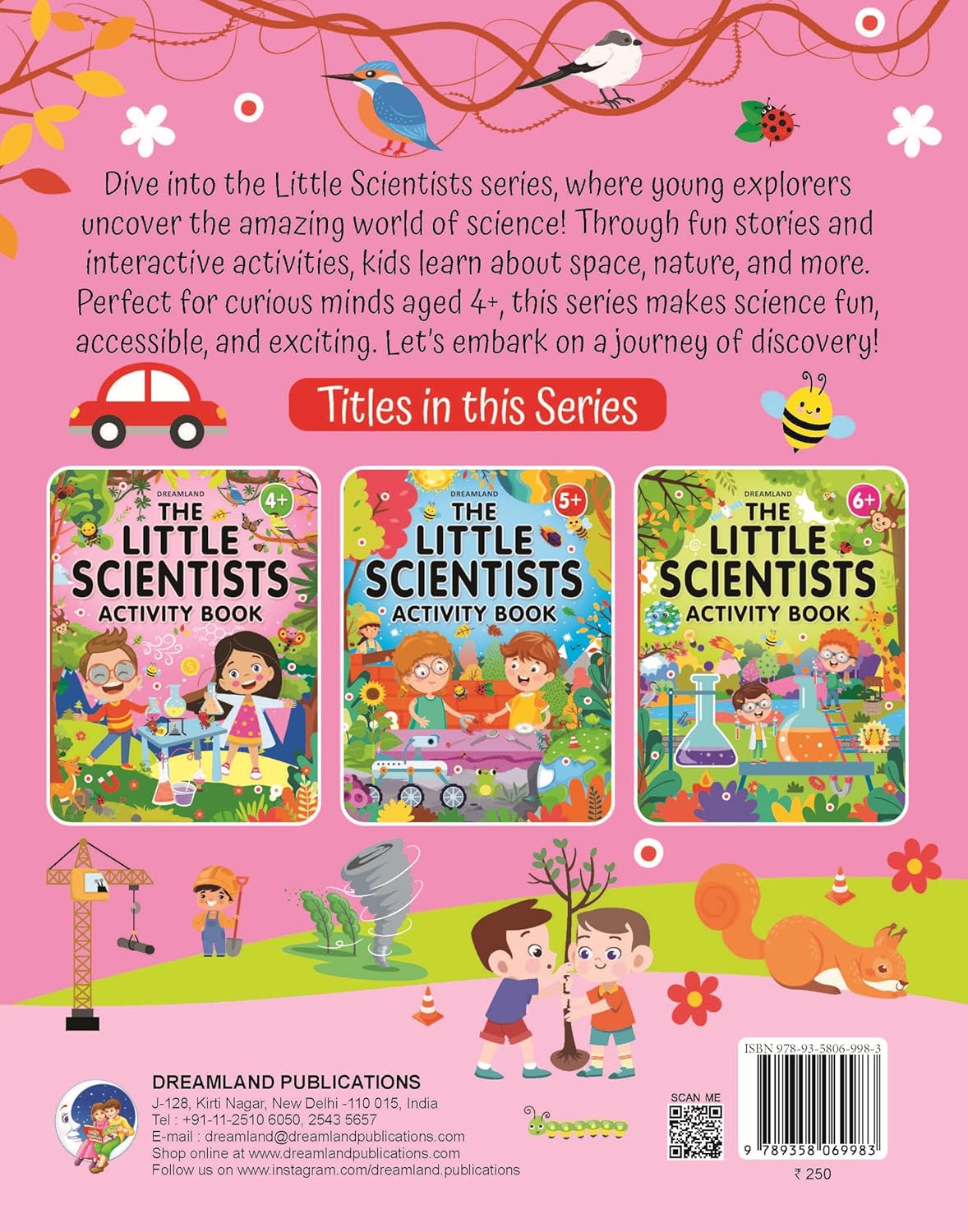 Dreamland 01. The Little Scientists Activity Book - 4+