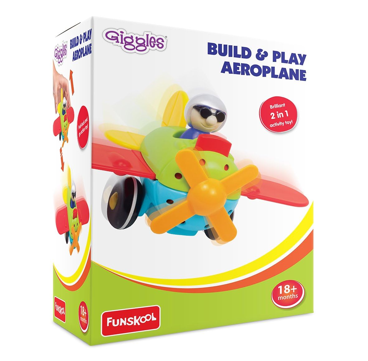 Funskool Build n Play Aeroplane