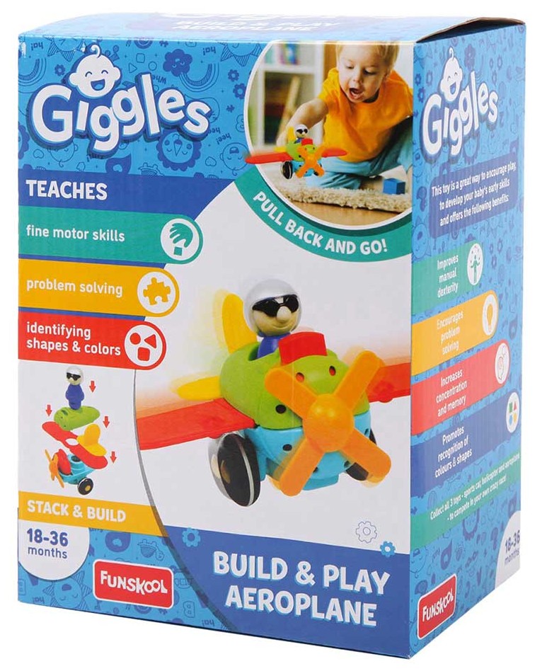 Funskool Build n Play Aeroplane