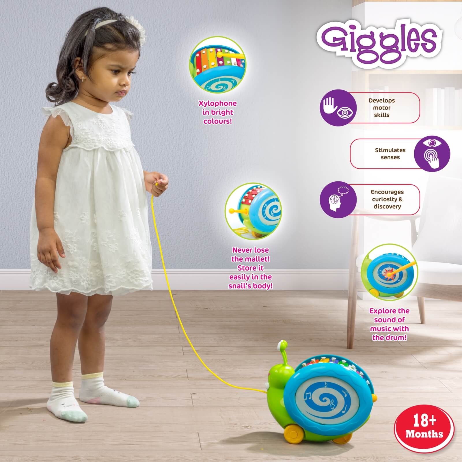 Funskool Musical Snail