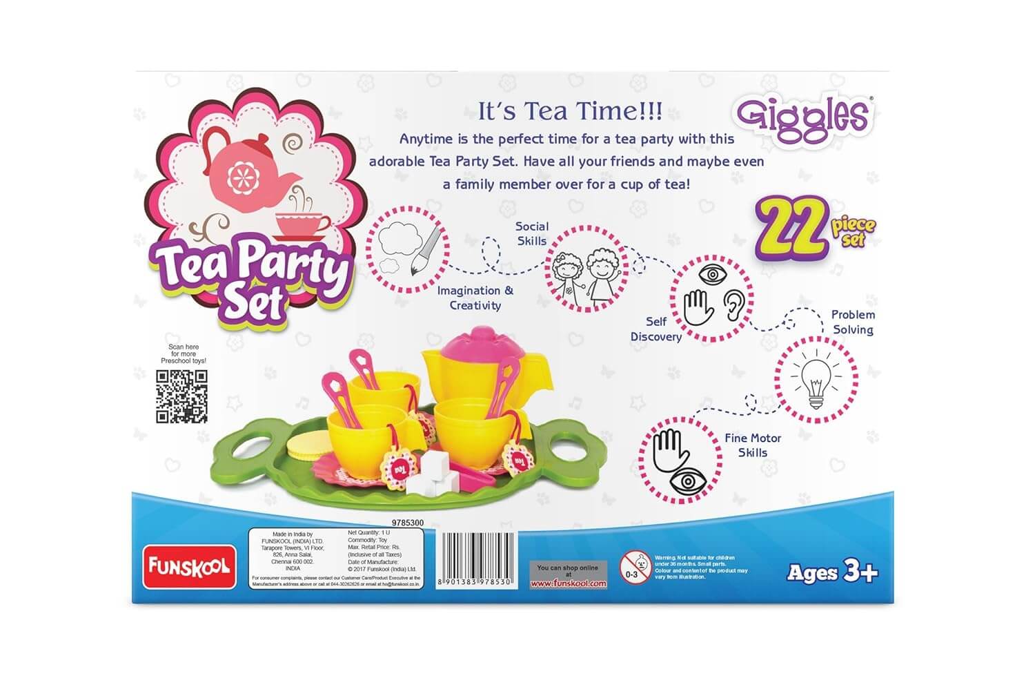 Funskool Tea Party Set