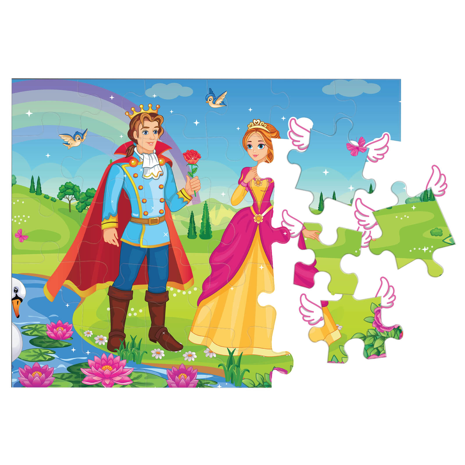 Funskool Unicorn 4 In 1 Puzzle