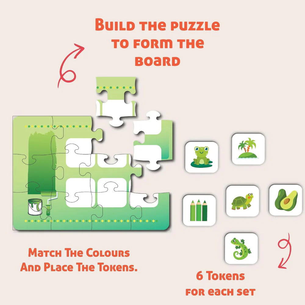 Funskool Matching Puzzle - Colour