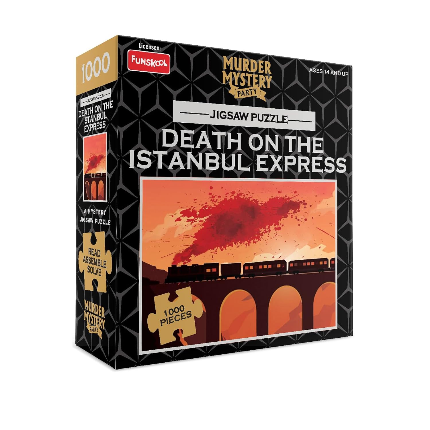 Funskool Death On The Istanbul Express - 1000 Pcs