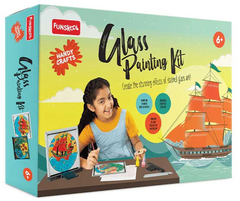 Funskool Glass Painting