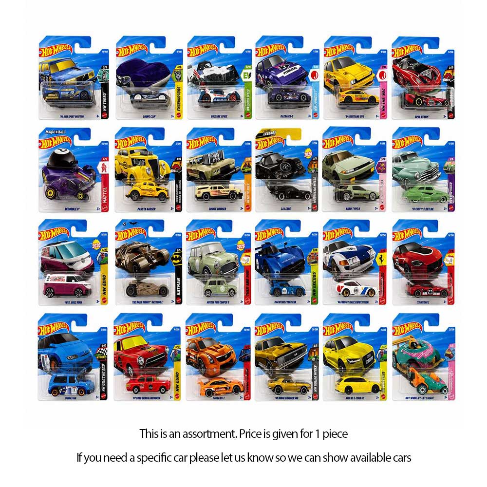 Hot Wheels Basic Car Blister Pack Asst.
