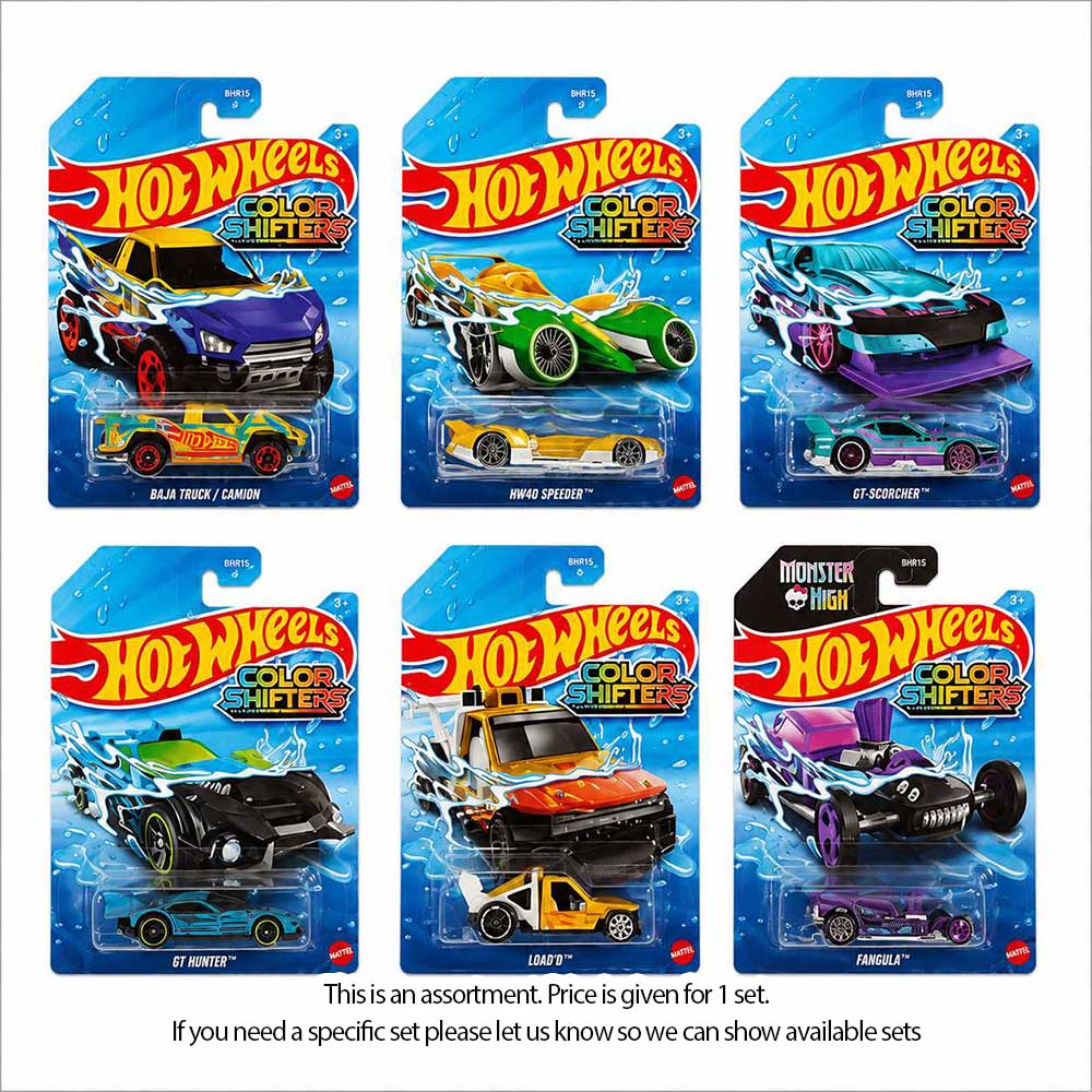 Hot Wheels Colour Shifter Cars Asst.