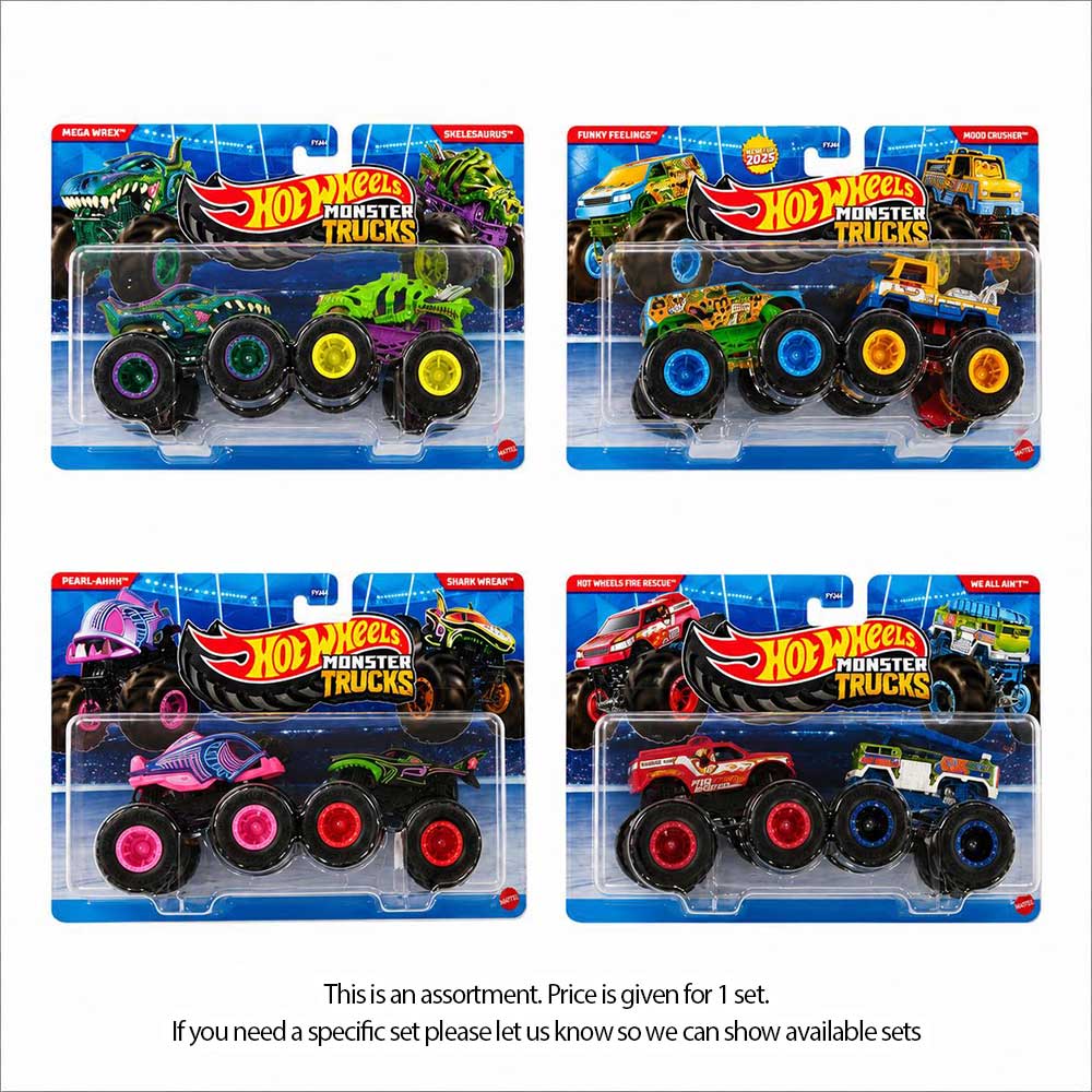 Hot Wheels Monster Trucks Demolition Doubles Asst.