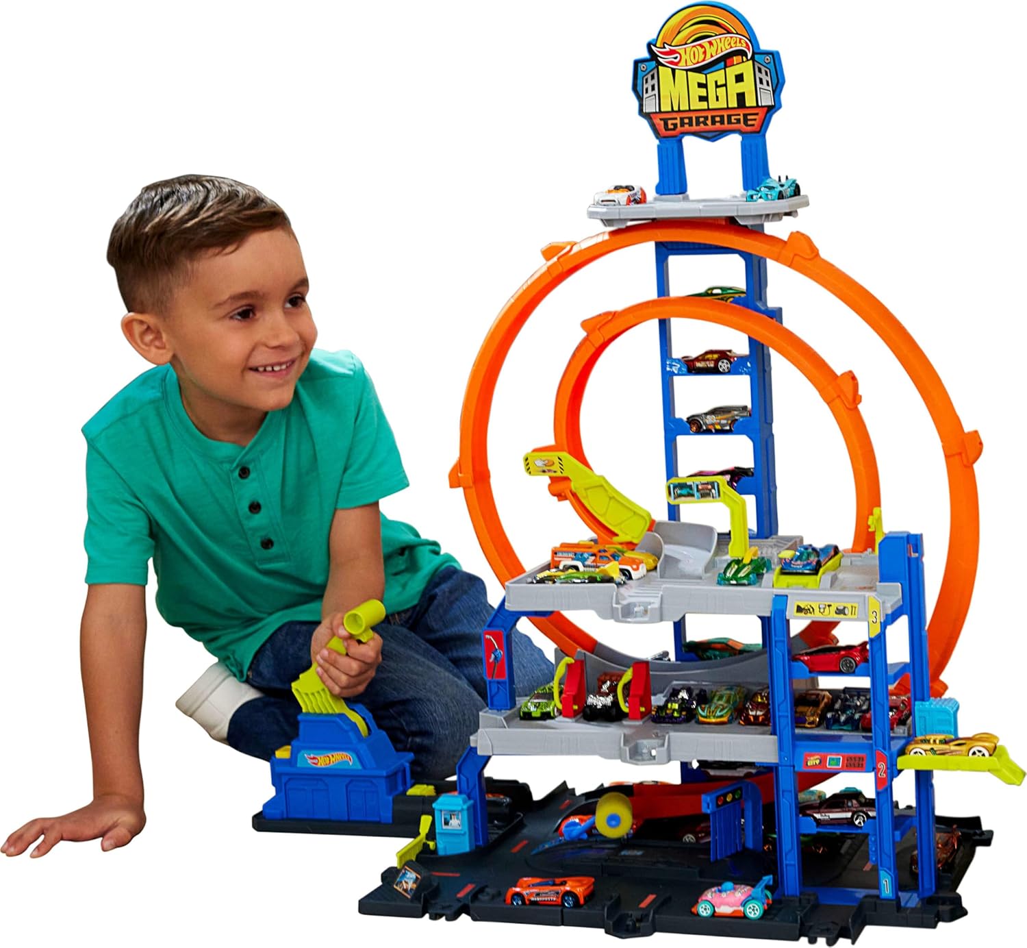 Hot Wheels Hw City Mega Garage
