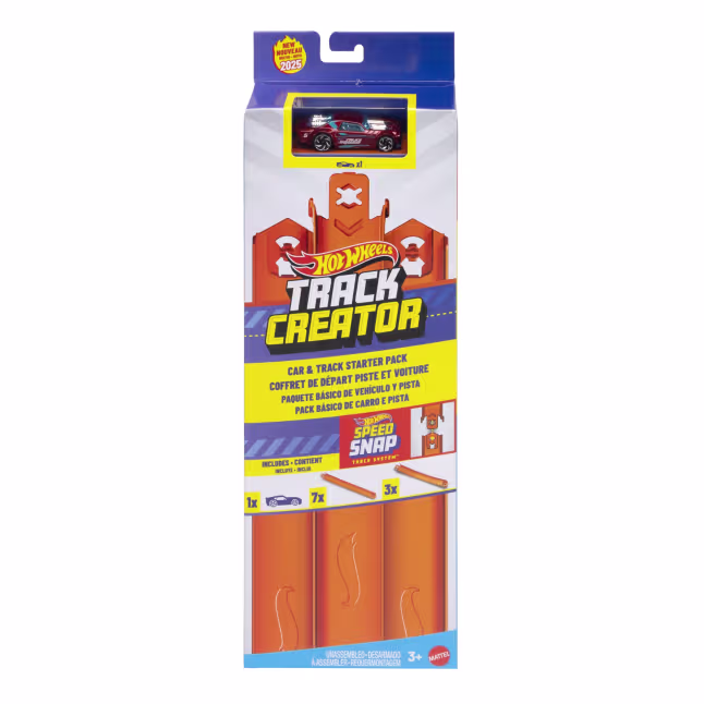 Hot Wheels Track Creator Track & Car Starter Pack