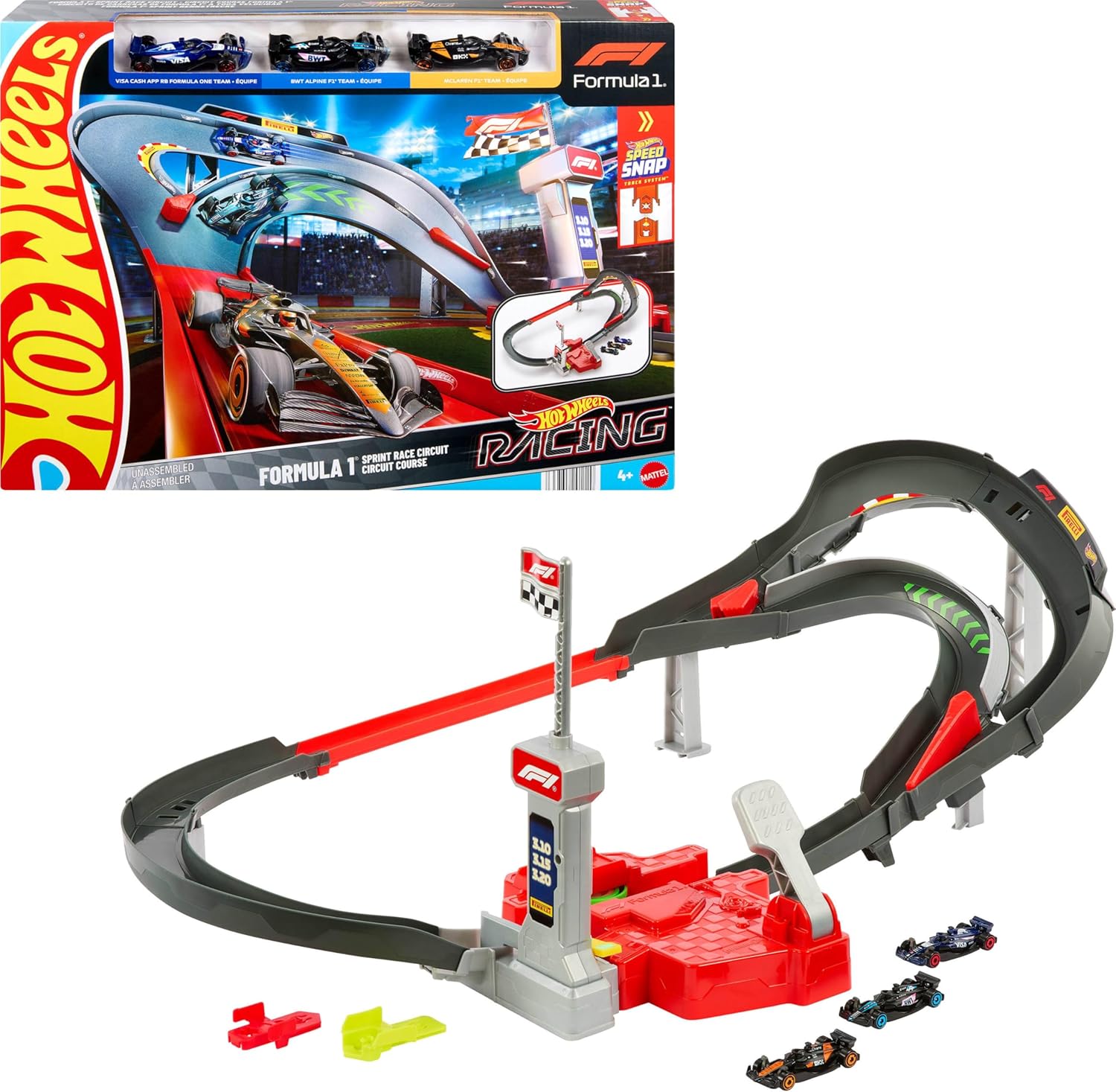 Hot Wheels Hw Race Sprint Set