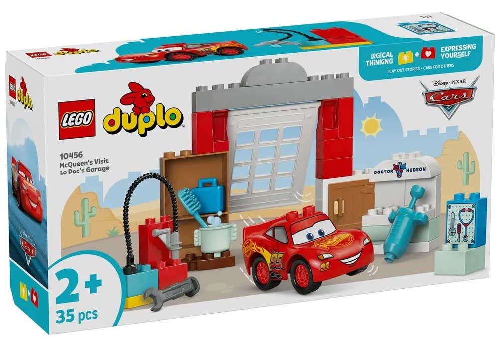 Lego Duplo McQueen's Visit to Doc's Garage