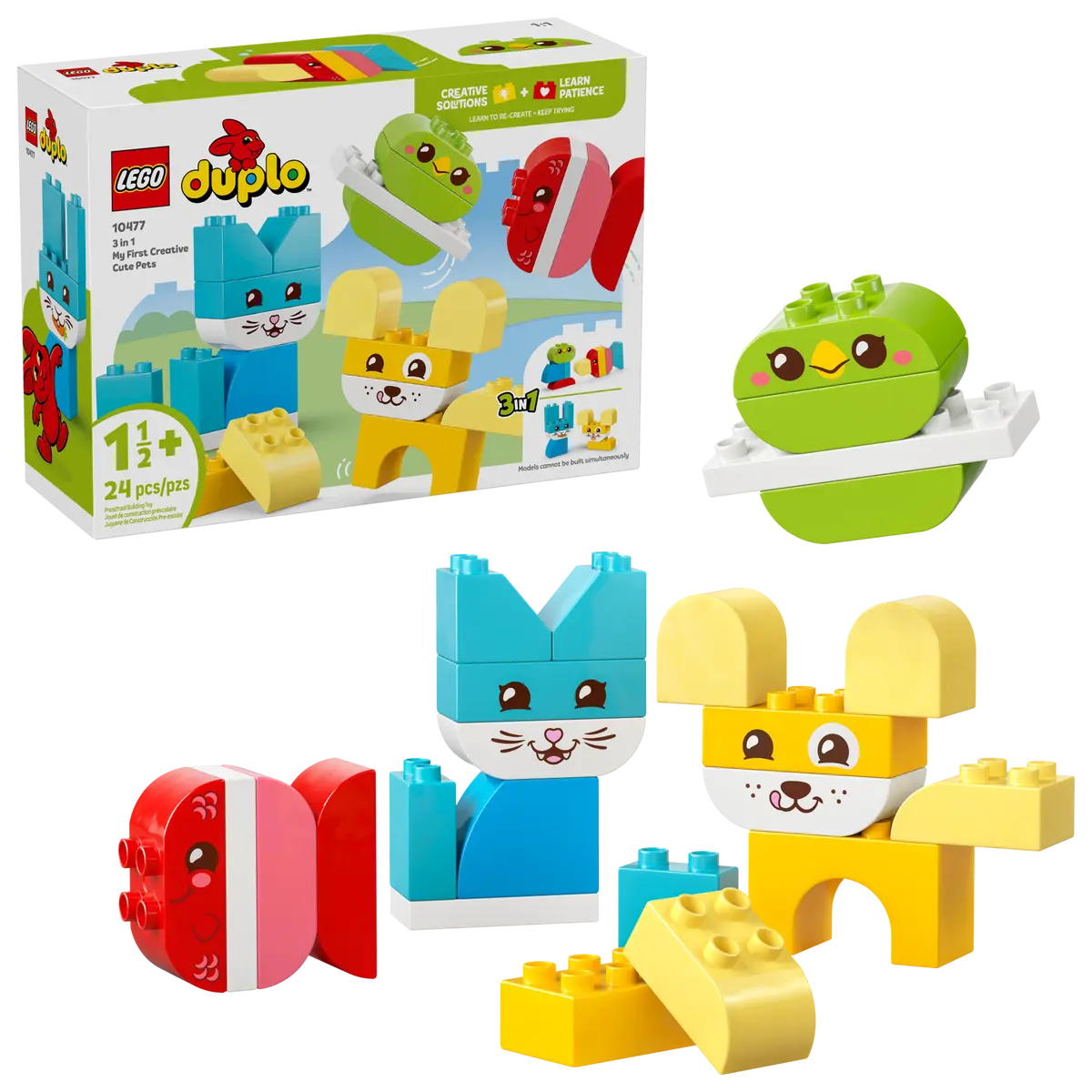 Lego Duplo 3 in 1 Creative Cute Pets