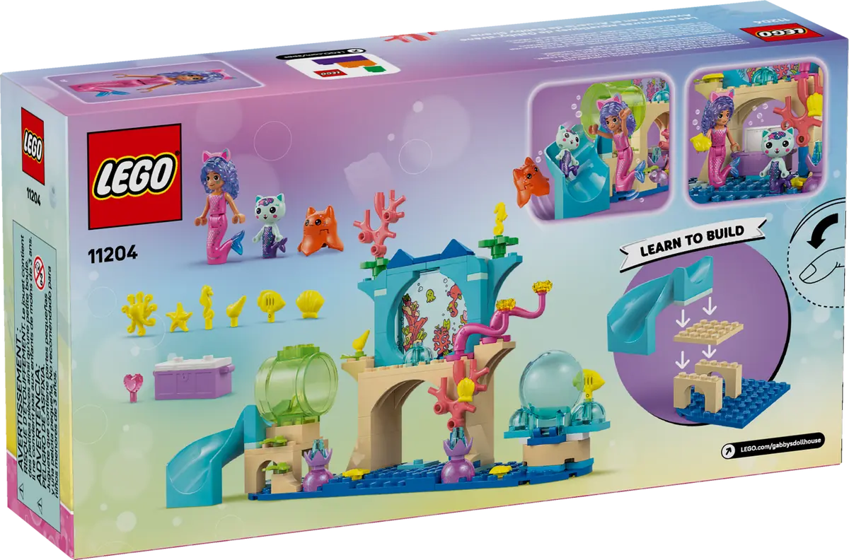 Lego Gabby's Dollhouse Mermaid Gabby’s Aquarium Adventure