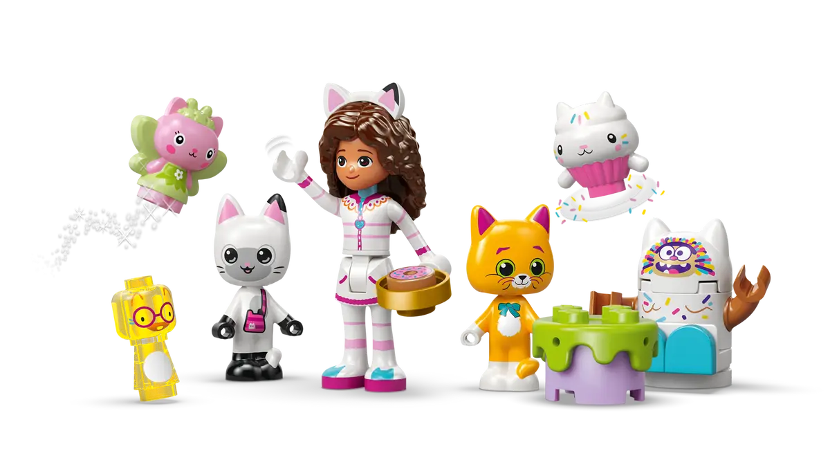 Lego Gabby's Dollhouse Sweet Treat Mountain & Kitty Garden