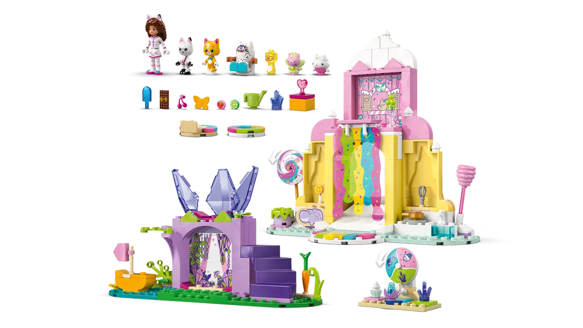 Lego Gabby's Dollhouse Sweet Treat Mountain & Kitty Garden