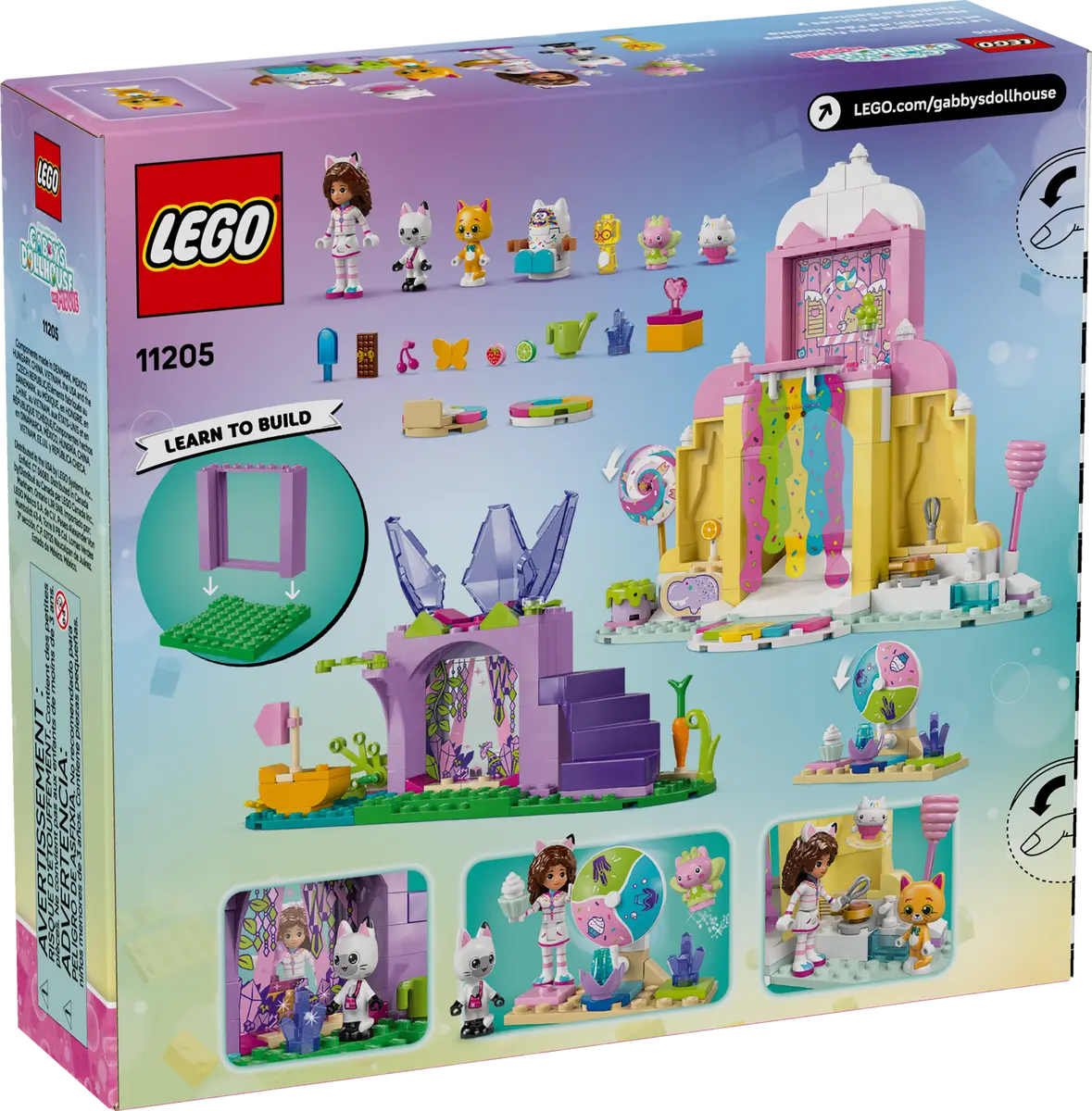 Lego Gabby's Dollhouse Sweet Treat Mountain & Kitty Garden