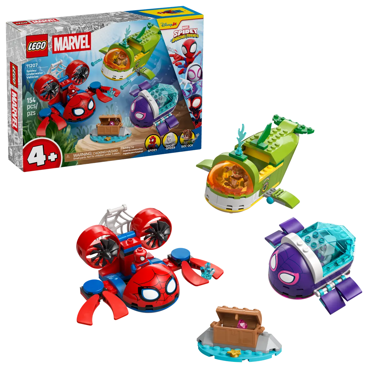 Lego Marvel Spidey Underwater Vehicles