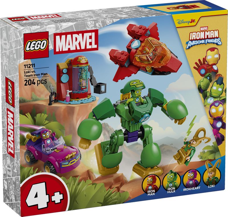 Lego Marvel Loki vs. Team Iron Man