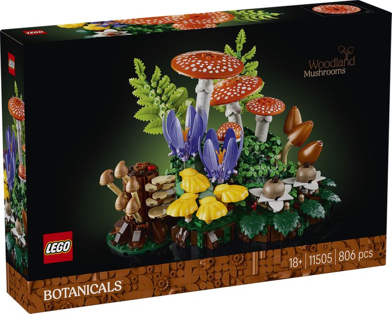 Lego Botanicals Woodland Mushrooms