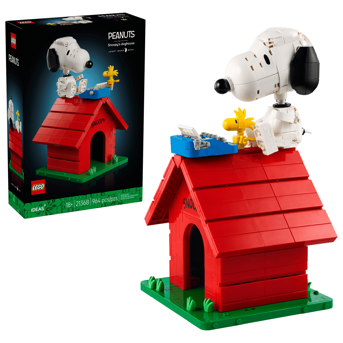 Lego Ideas Peanuts: Snoopy's Doghouse