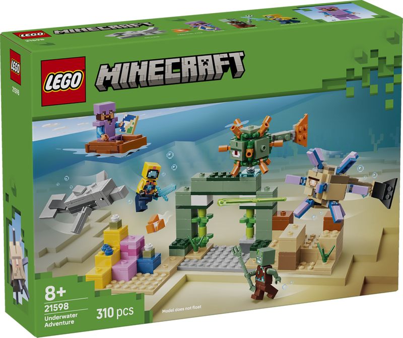 Lego Minecraft Underwater Adventure