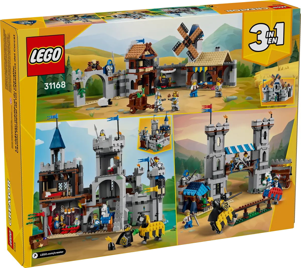 Lego Lego Creator Medieval Horse Knight Castle