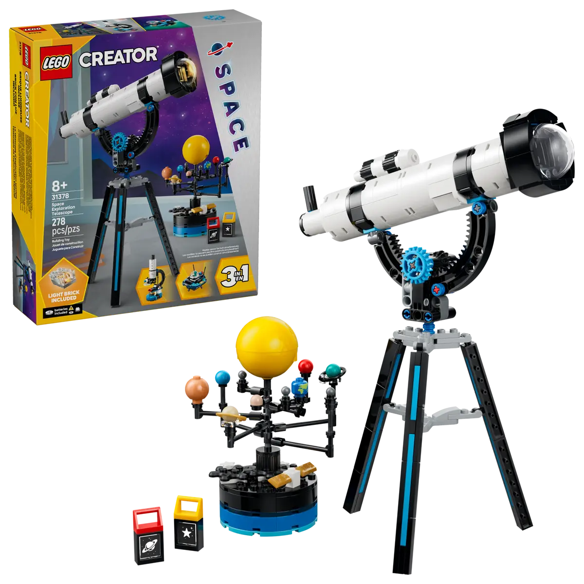 Lego Creator Space Exploration Telescope