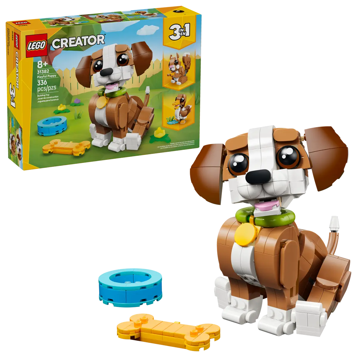 Lego Creator Cute Animals Playful Puppy Dog