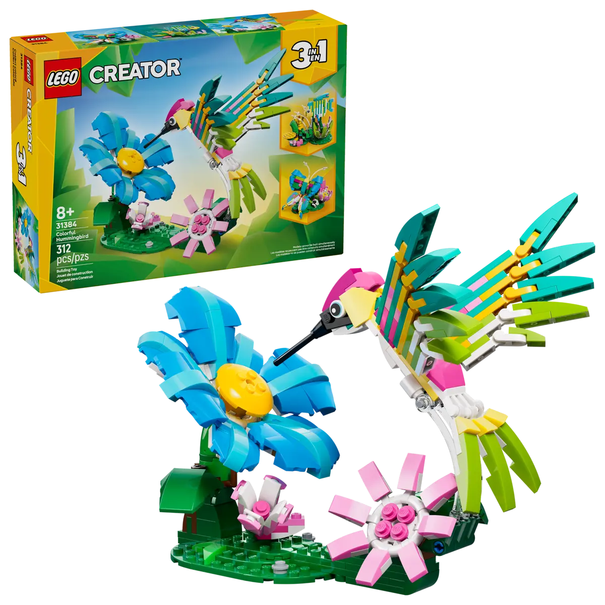 Lego Creator Wild Animals Colorful Hummingbird