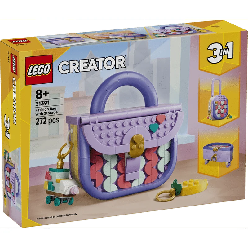 Lego Creator Art Fashion Bag With Storage