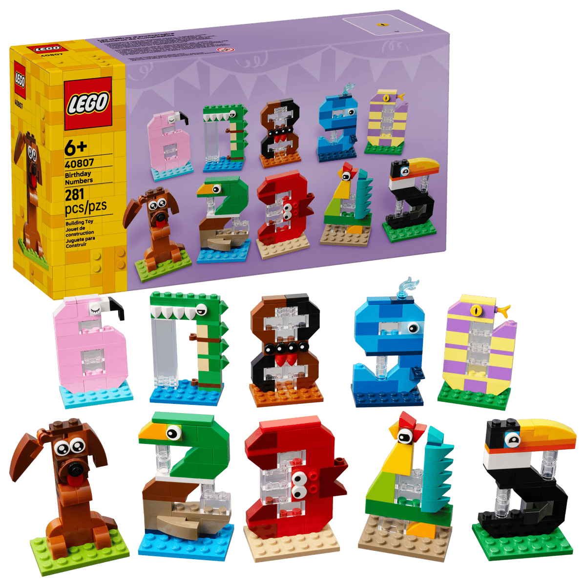 Lego Seasons Birthday Numbers
