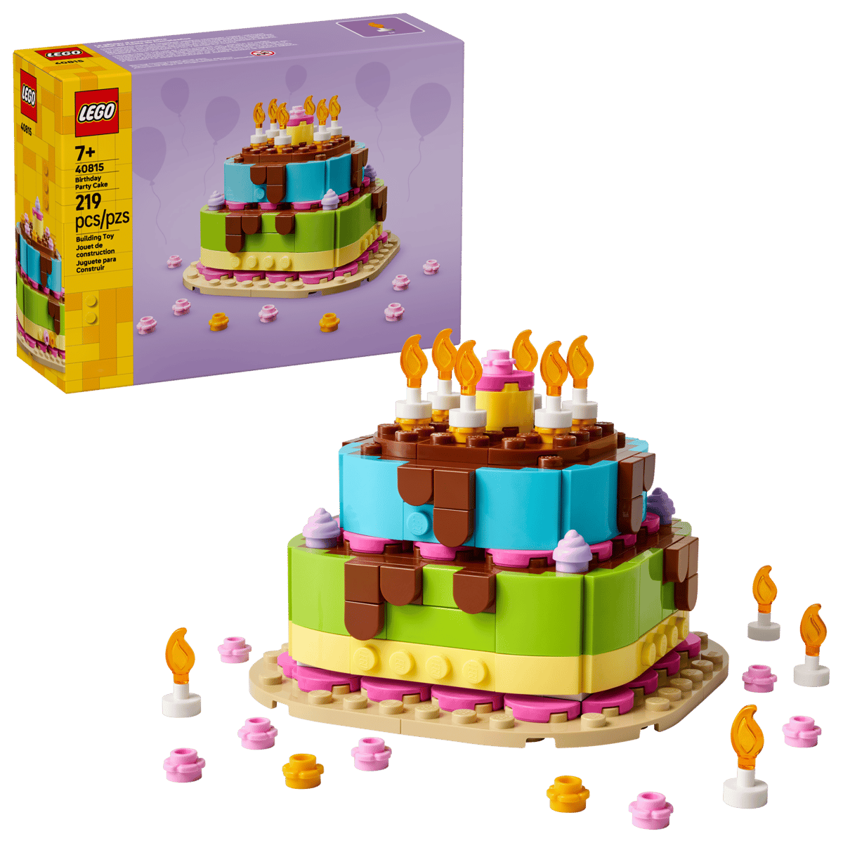 Lego Seasons Birthday Party Cake