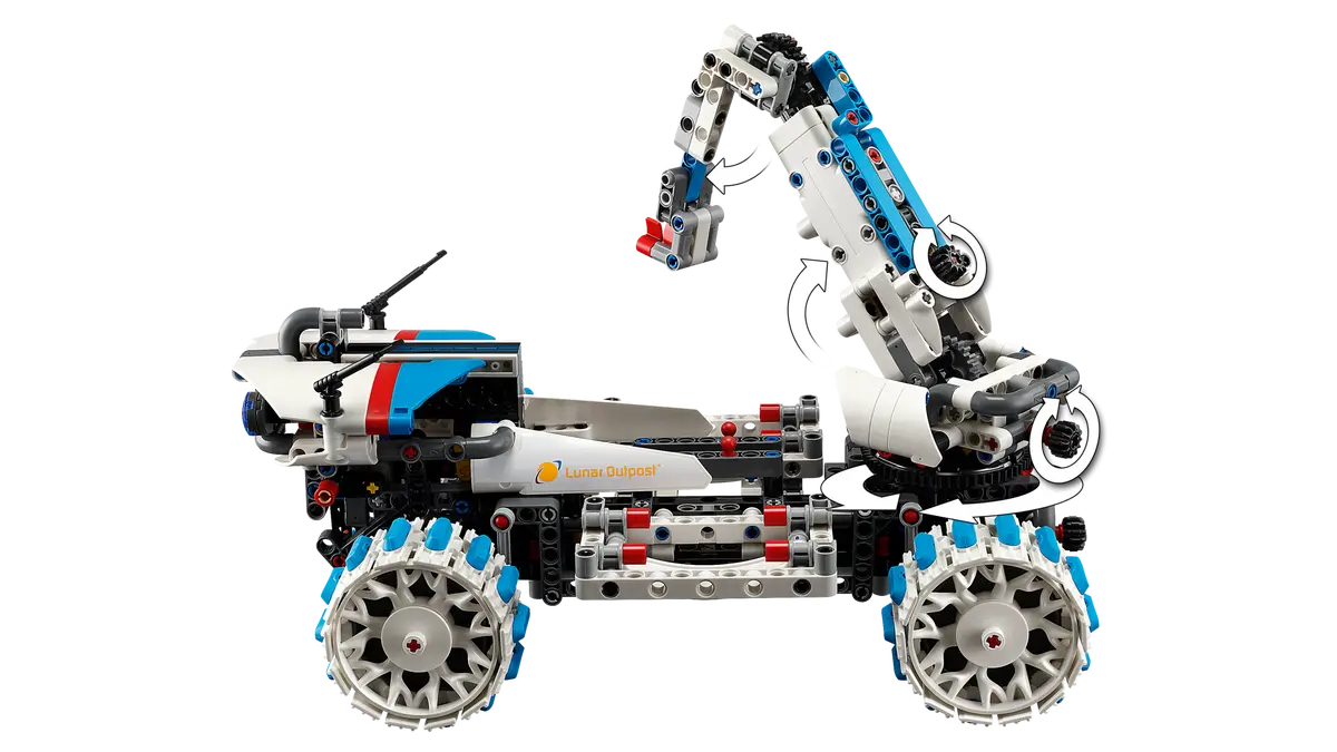 Lego Technic Lunar Outpost Moon Rover Space Vehicle