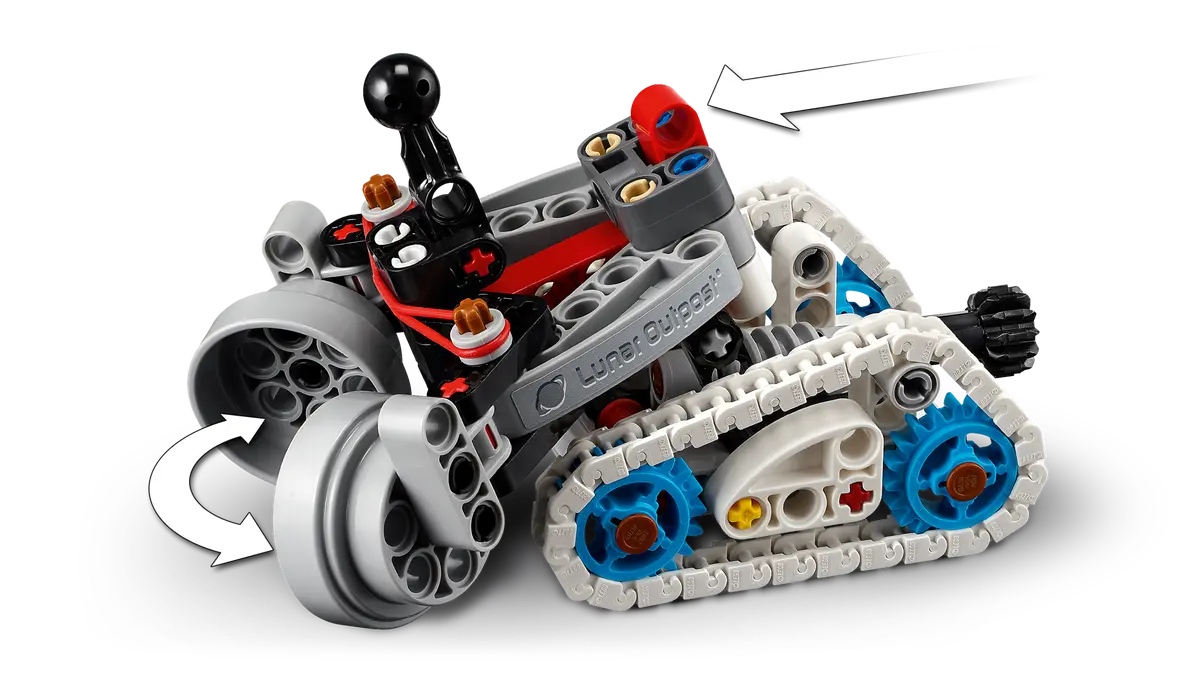 Lego Technic Lunar Outpost Moon Rover Space Vehicle