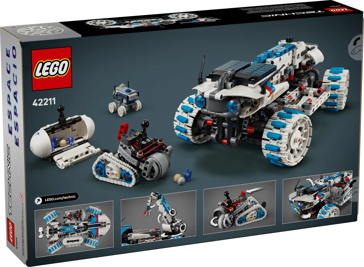 Lego Technic Lunar Outpost Moon Rover Space Vehicle