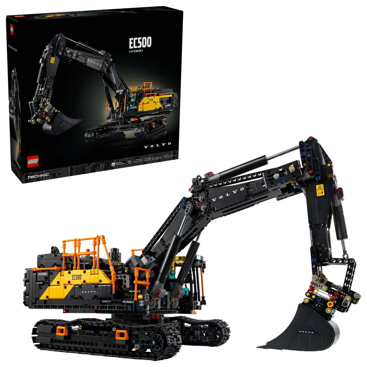 Lego Technic Volvo EC500 Hybrid Excavator