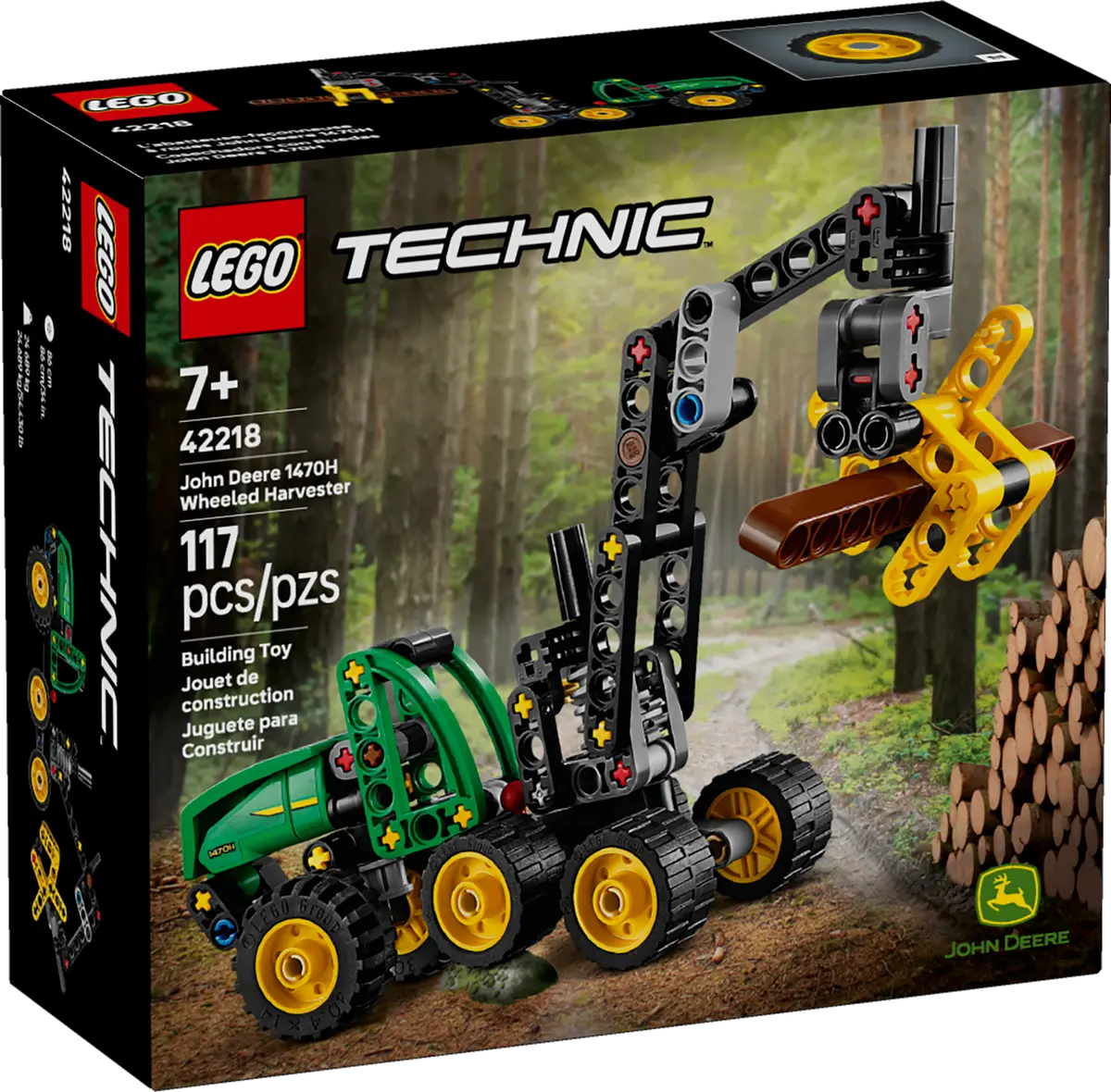 Lego Technic John Deere Wheeled Harvester