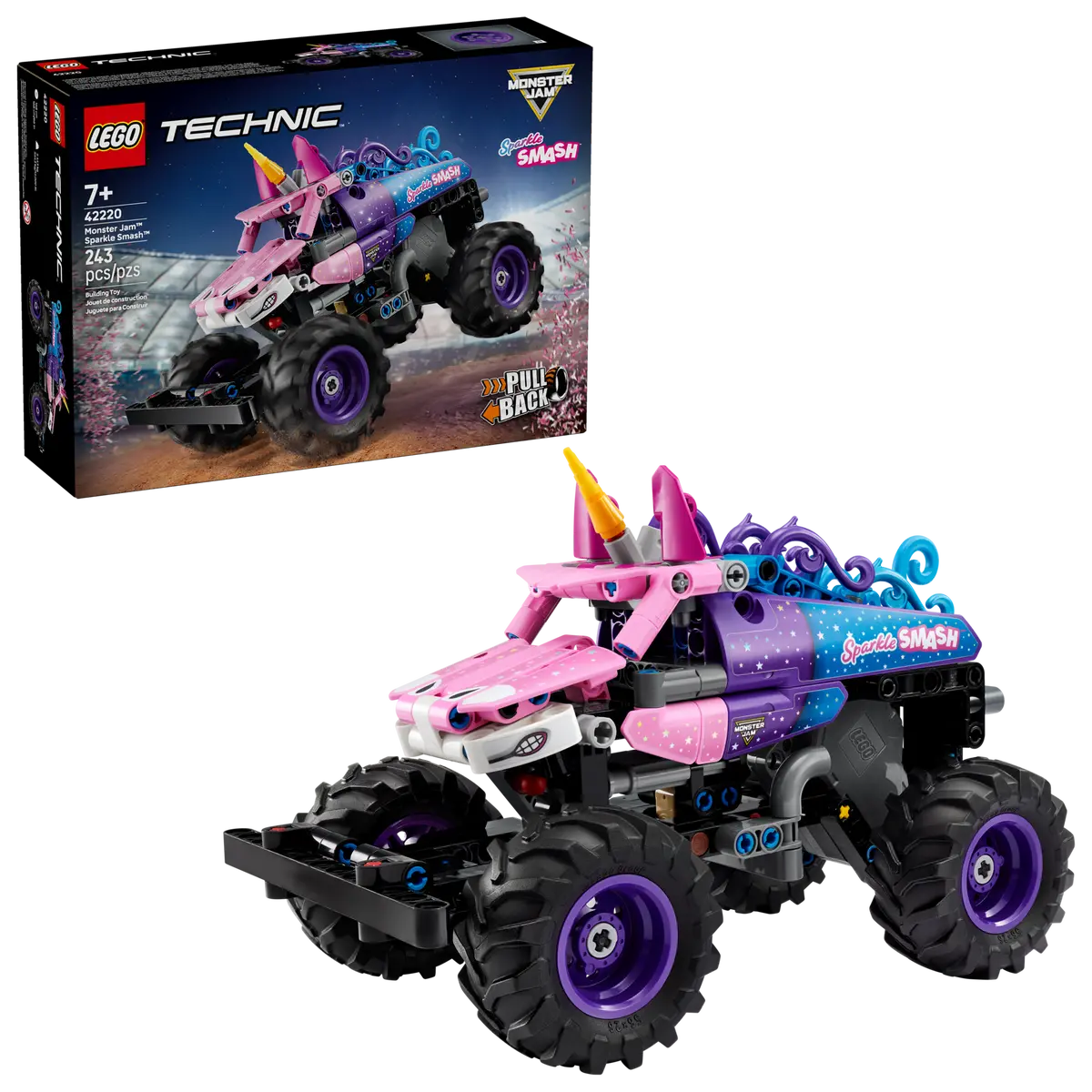 Lego Technic Monster Jam‚ Sparkle Smash‚ Pull-Back
